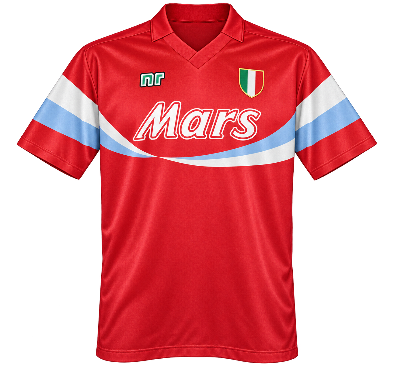 Reinterpretazione con IA della maglia Third 1990-91