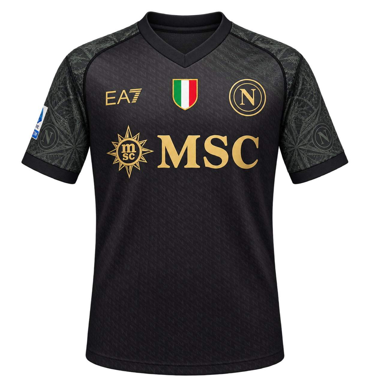 Reinterpretazione con IA della maglia Third 2023-24