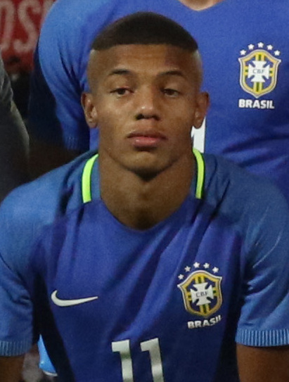 David Neres con il Brasile Under 20 in Ecuador, gennaio 2017