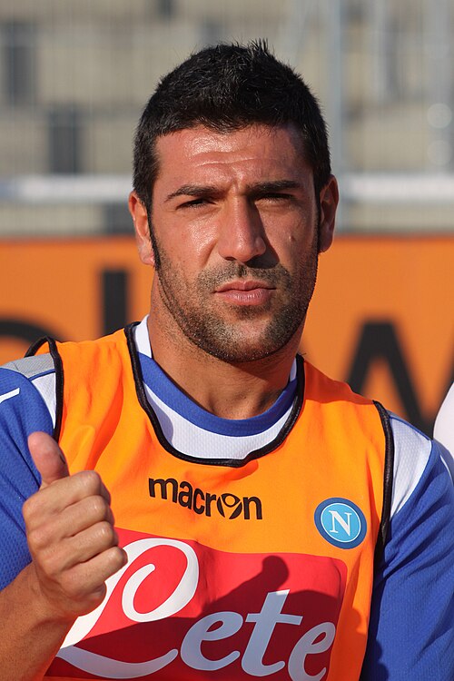 Francesco Montervino con il Napoli