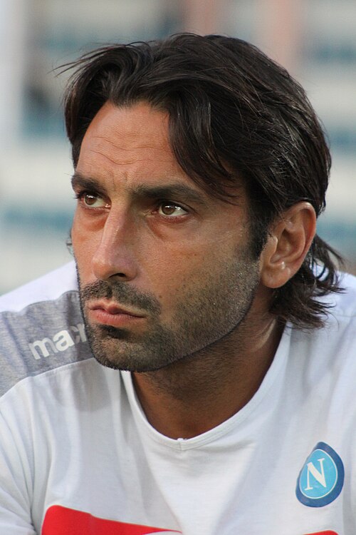 Gennaro Iezzo con il Napoli