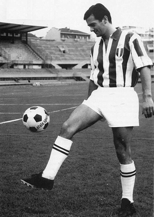 Gigi Simoni da calciatore della Juventus