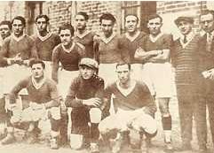 Una formazione del Napoli nella stagione 1926/27