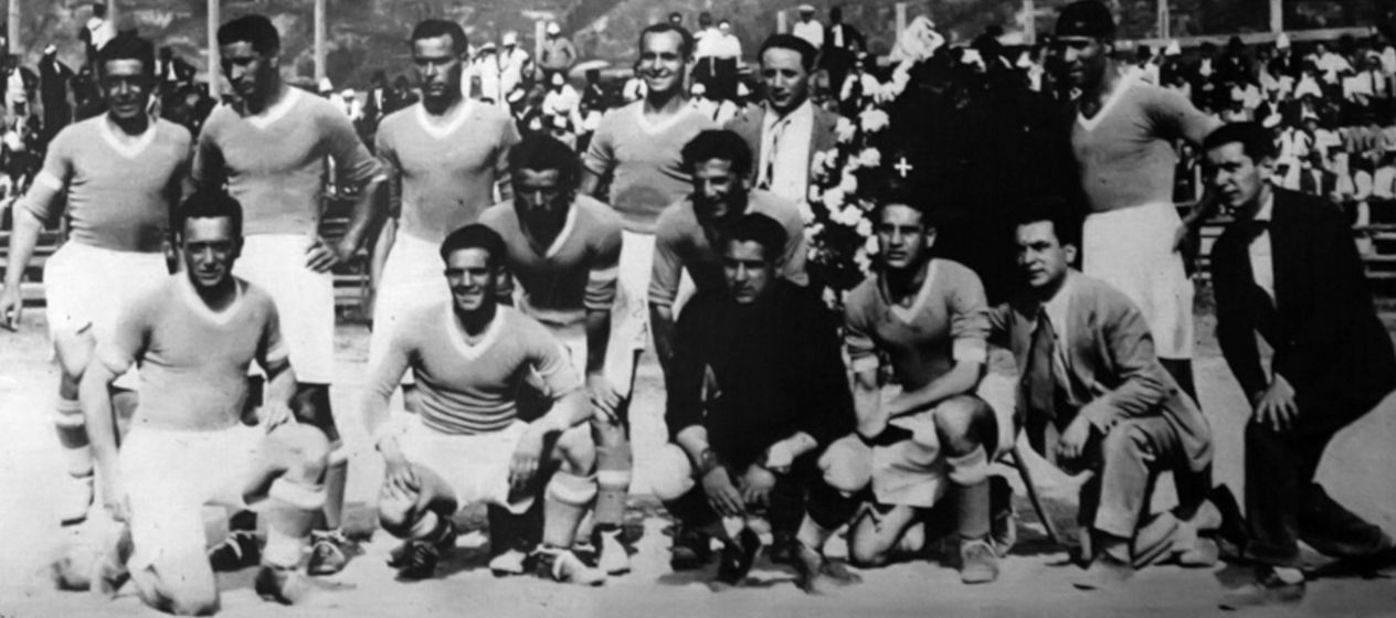 La formazione del Napoli che batte l’Ambrosiana il 9 giugno 1929