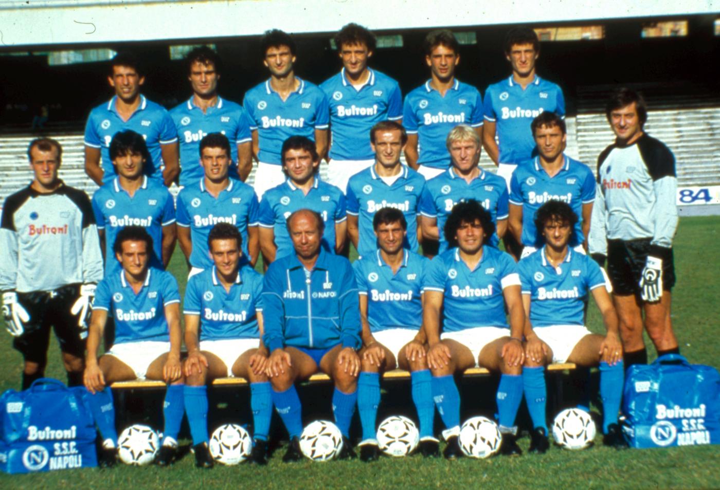 La squadra del Napoli 1985/86
